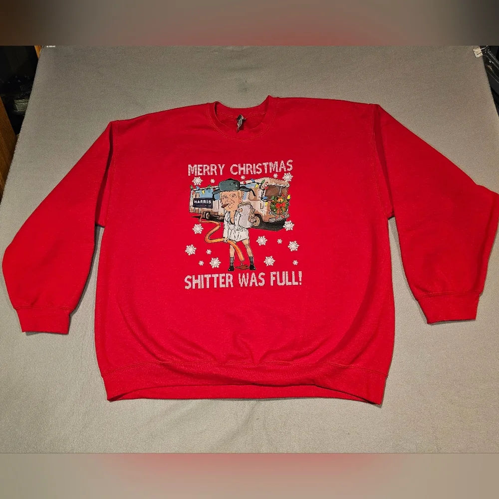 National Lampoon Red Christmas Sweater Size XXL